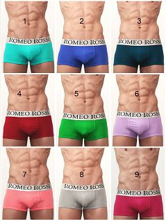 Комплект из 5 трусов боксеров с широкой фирменной резинкой Romeo Rossi Boxers